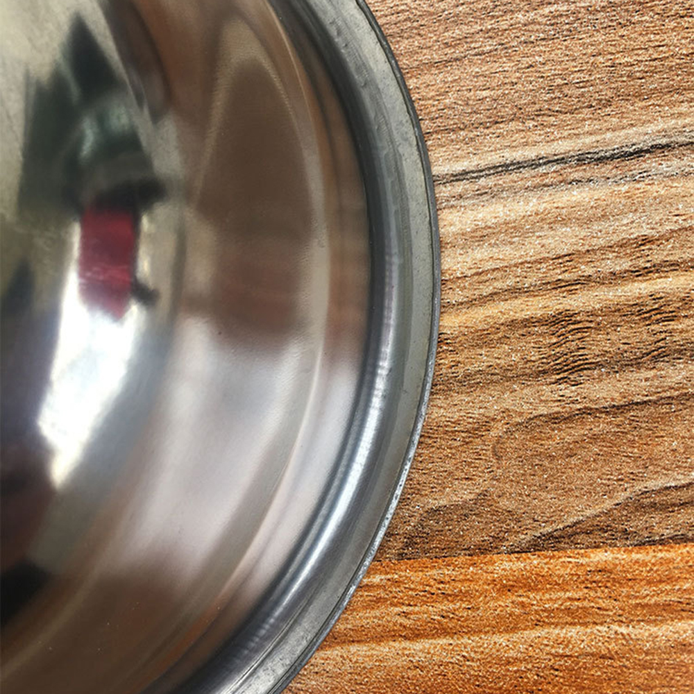 1PC 6 Sizes 14-24cm Stainless Steel mixing Bowl for Kitchen boll Restaurant Dinner Soup Stainless Rice Bowl bol inox Korean