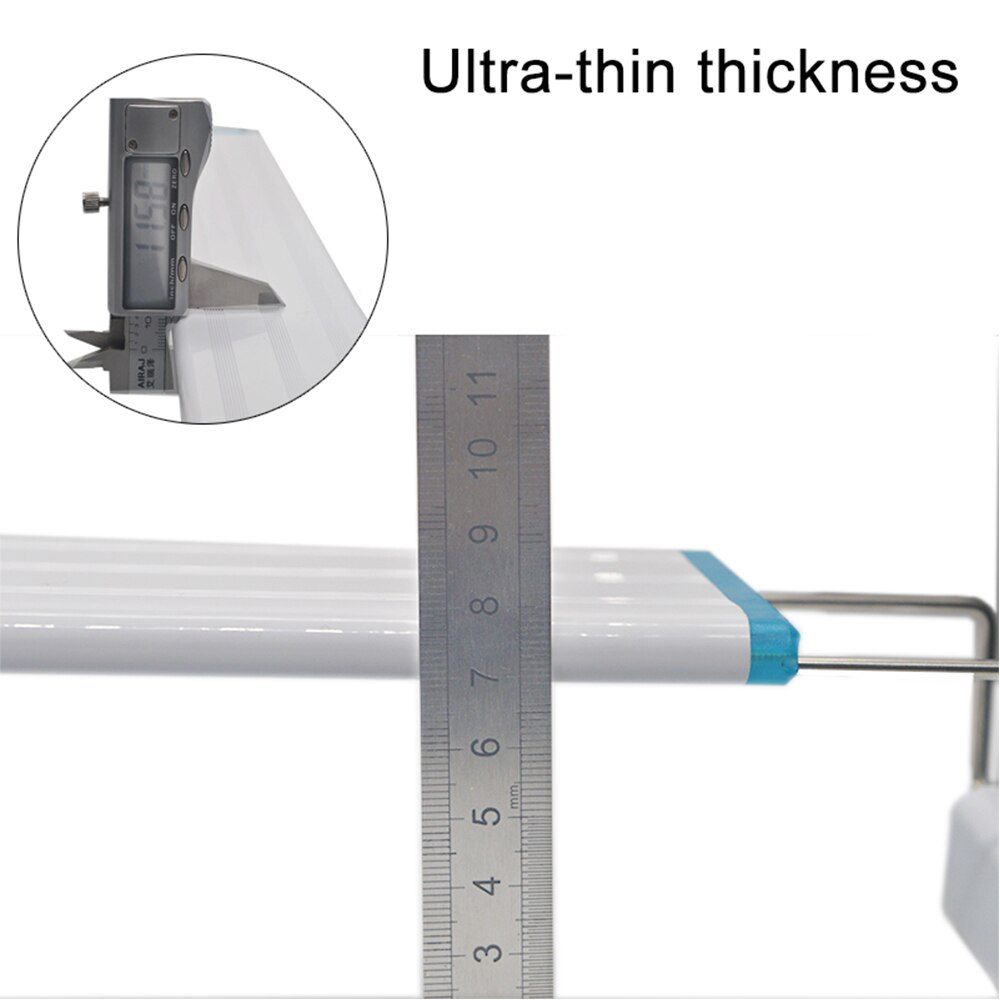 Aquarium Fish Tank Light Extendable Brackets White Blue LED Light for Freshwater Planted Aquarium Lighting Aquarium Supplies