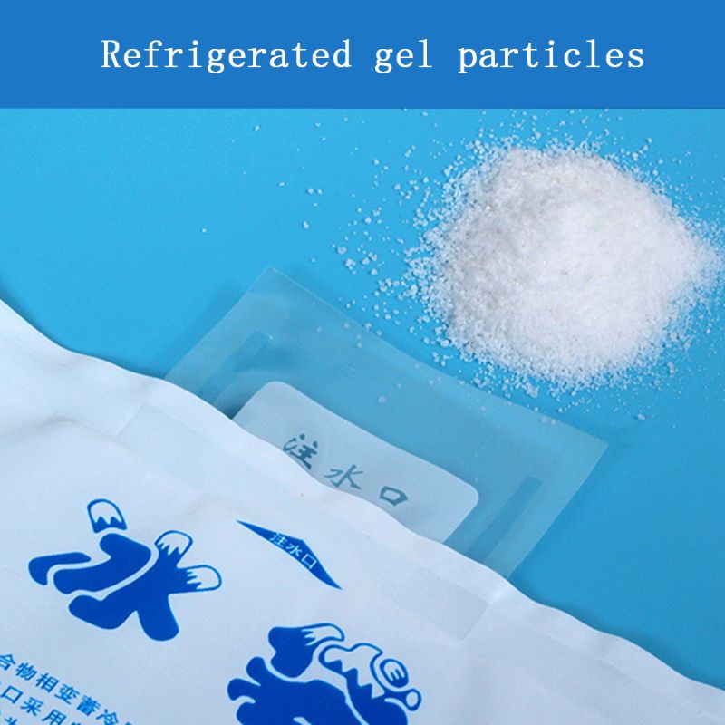 Ice Packs for Coolers Reusable Freezer Ice Pack for Cooler Bags or Large Coolers - Replaces