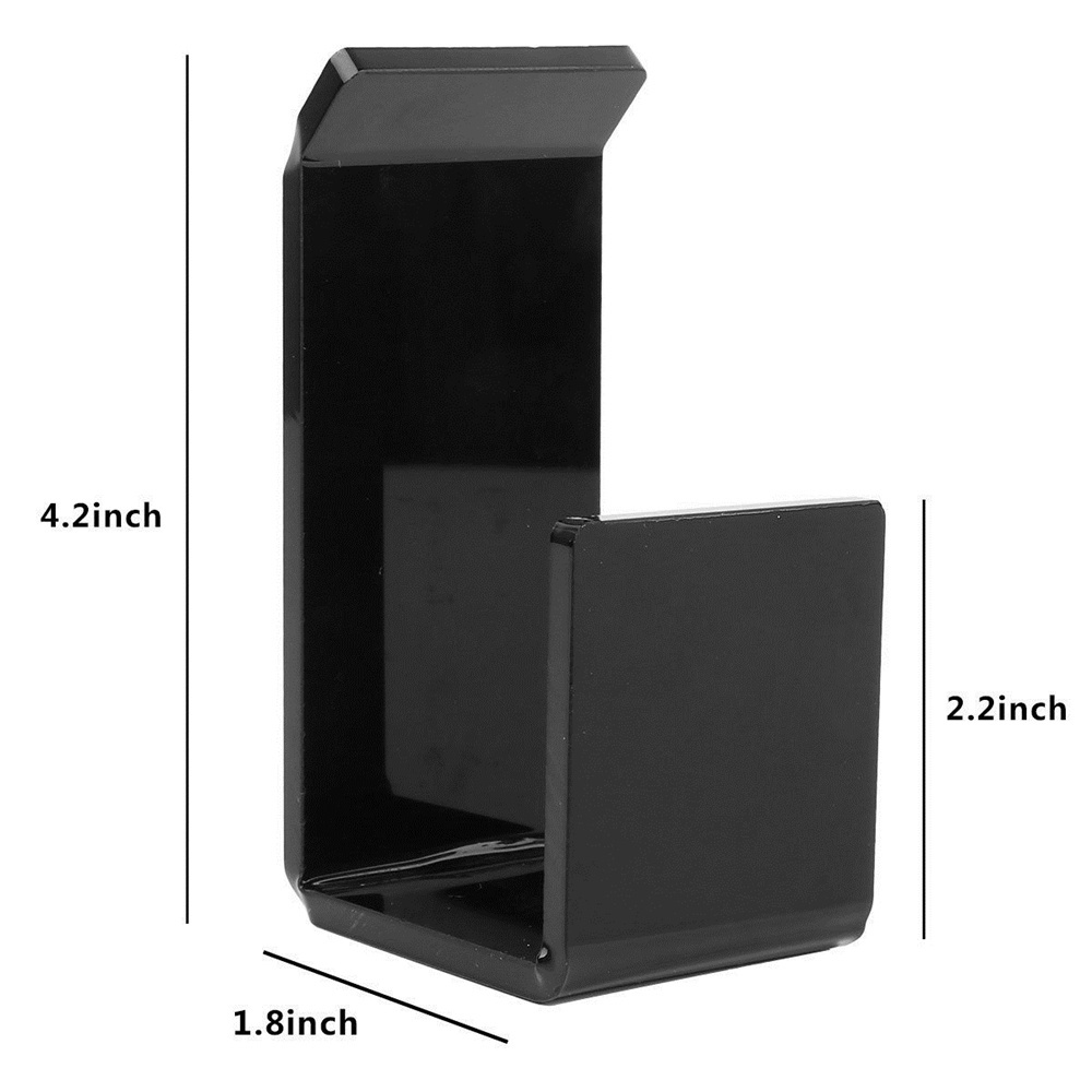 Sticker Acryl Headset Houder Wandmontage Hoofdtelefoon Bracket Hanger Onder Bureau Haak Oortelefoon Display Stand Organisatie Supply