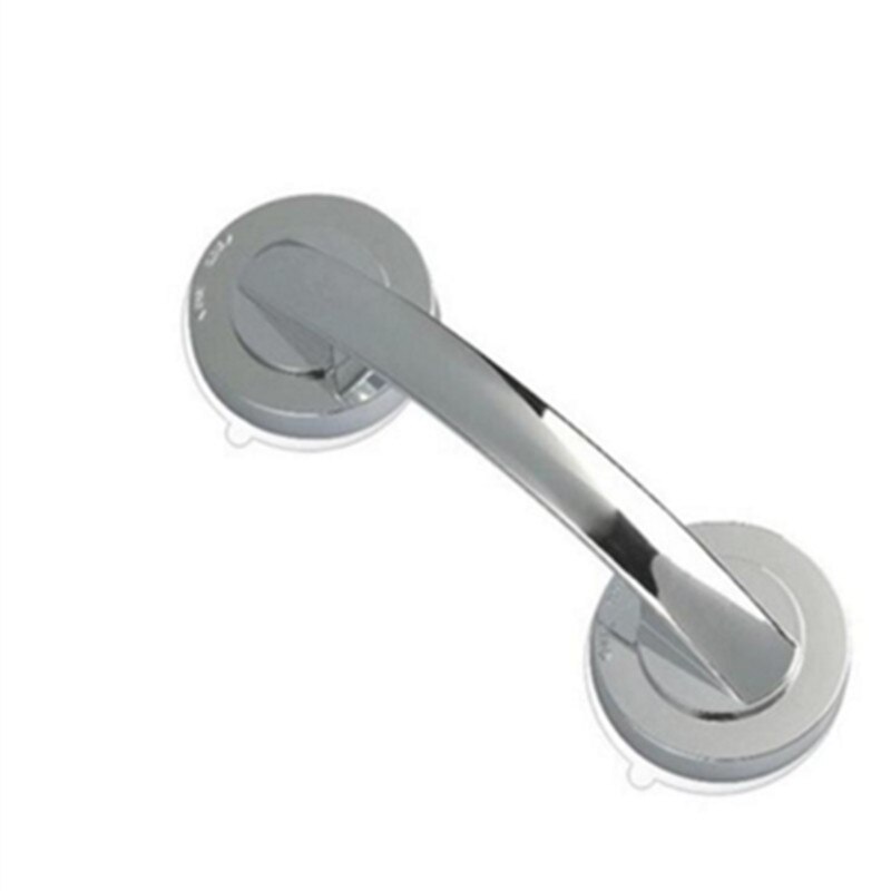 Bathroom Strong Suction Cup safety Grab hand rail For Shower Toilet: Chrome