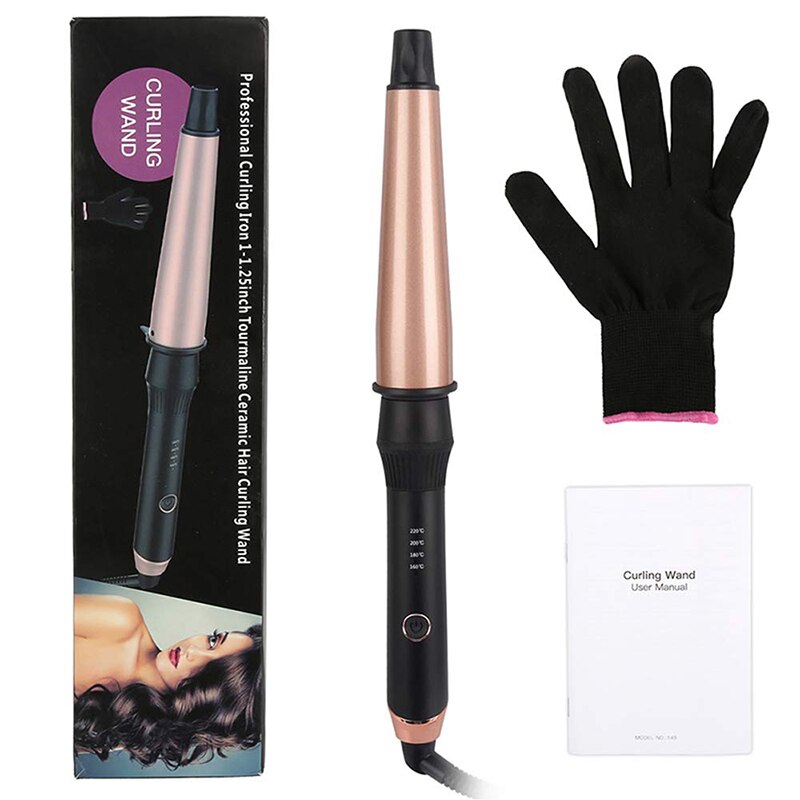 Ceramic Styling Tools Hair Curling Iron Hair waver Pear Flower Cone Electric Hair Curler Roller Curling Wand
