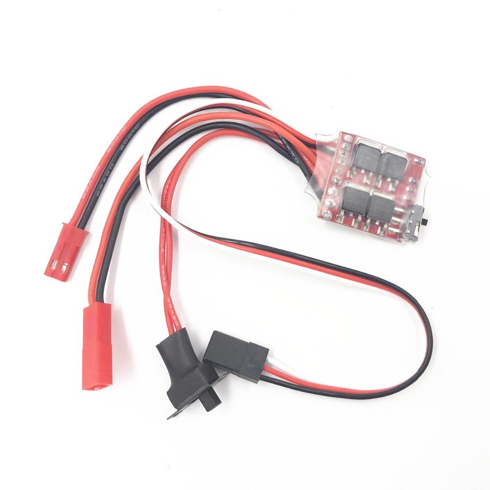 3.0V-9.4V 2KHz Driver Frequency RC ESC 20A 30A Brush Motor Electronic Speed Controller W/ Brake For RC Car Boat Tank Helicopters