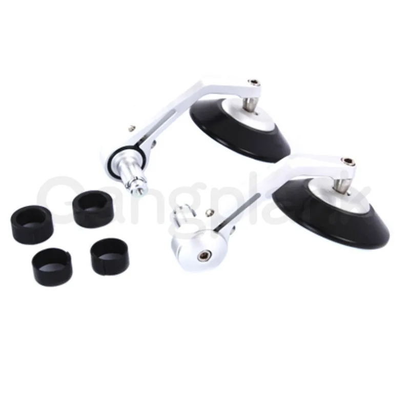 Specchietto retrovisore rotondo retrò con maniglia laterale per moto CNC modificato specchietto retrovisore per modelli Vespa LT LX LXV GTV GTS