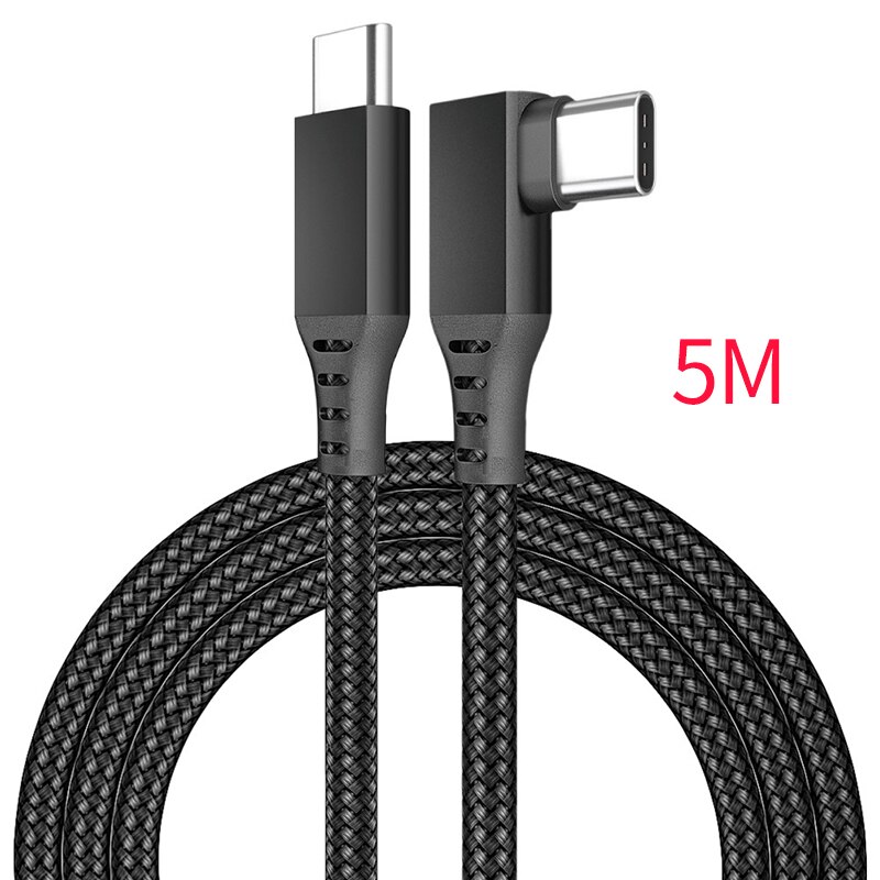 Voor Oculus Quest 2 Link Kabel 5M Usb 3.0 Quick Charge Kabels Voor Quest2 Vr Data Transfer Fast Kosten vr Headset Accessoires: 5m C To C