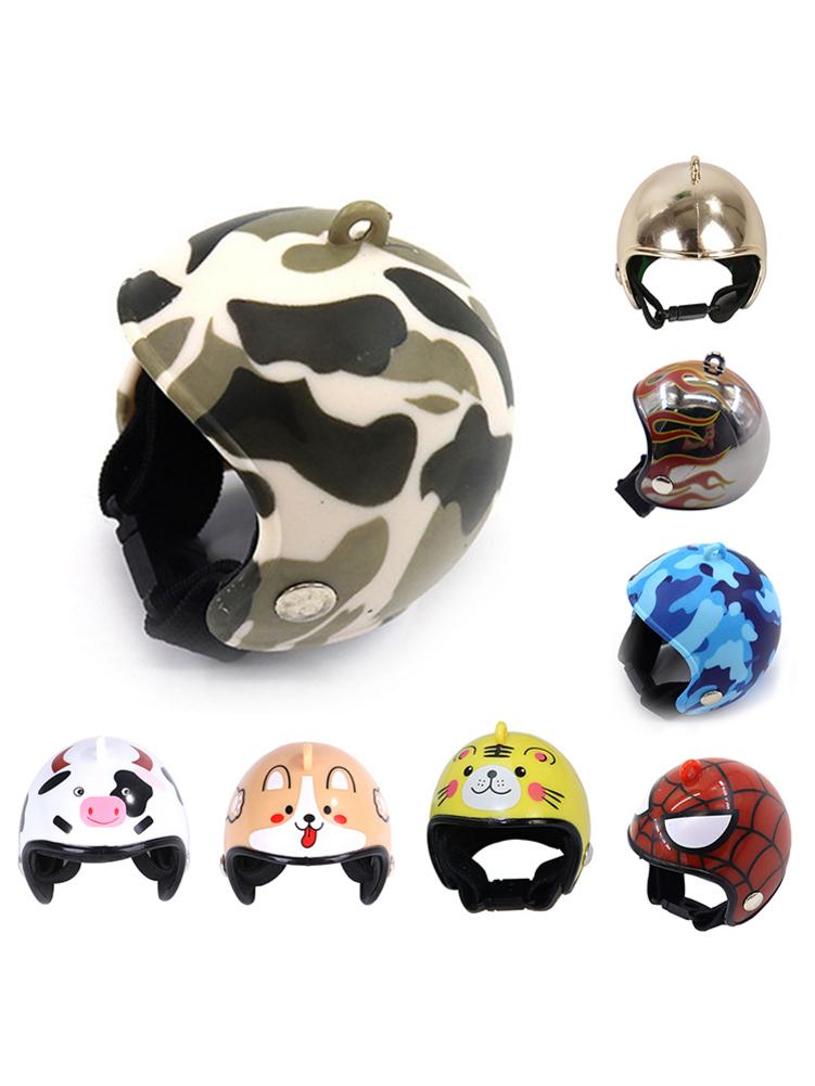 nueva innovación de pollo casco divertido pequeño patrón casco para mascotas sombrero de pájaro gorros y sombreros