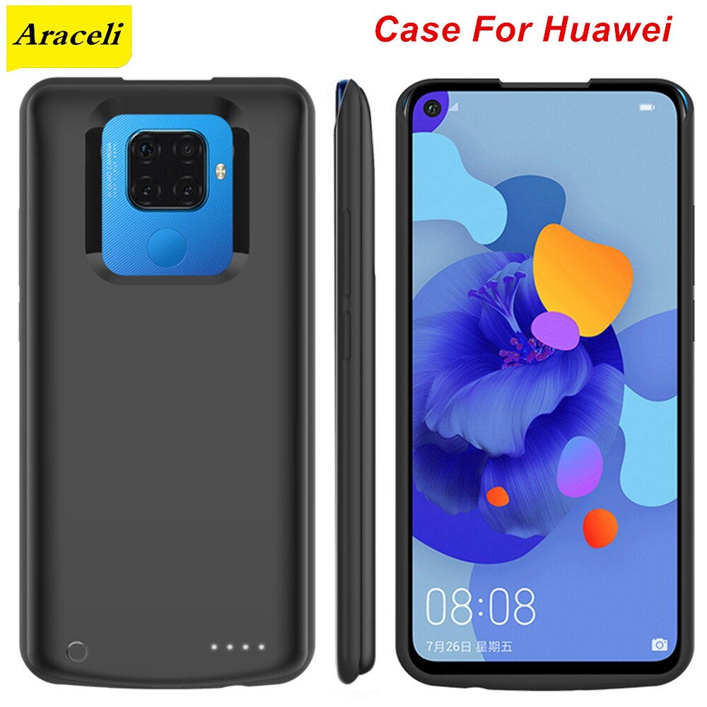 Araceli For Huawei Nova 4 4E 5 5 Pro 5i 5i Pro 6 6 SE Battery Case Phone Stand Cover Smart Power Bank Nova 6 SE Charger Case