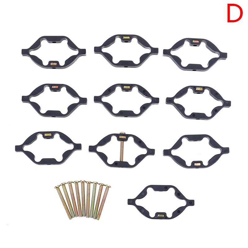 1 Set de montaje en pared interruptor caja de herramienta de reparación de escondite secreto 86mm interruptor Cassette reparación varilla de soporte electricista Accesorios: D