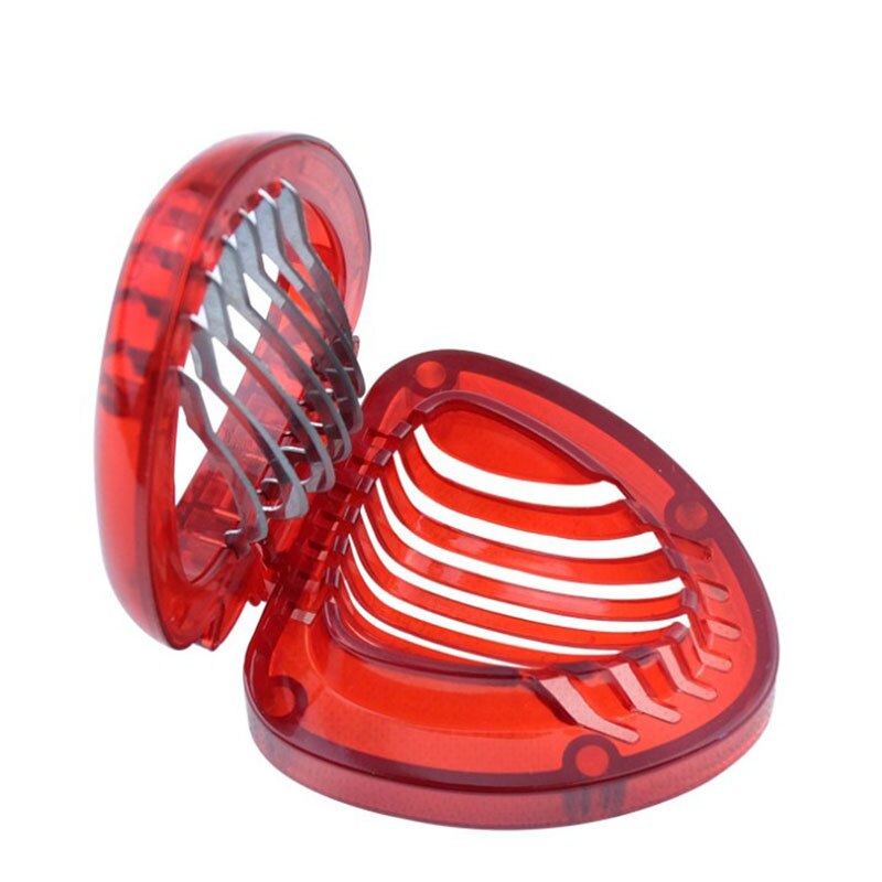 Strawberry slicer strawberry slicer stainless steel fruit slicer melon and fruit slicer: Default Title