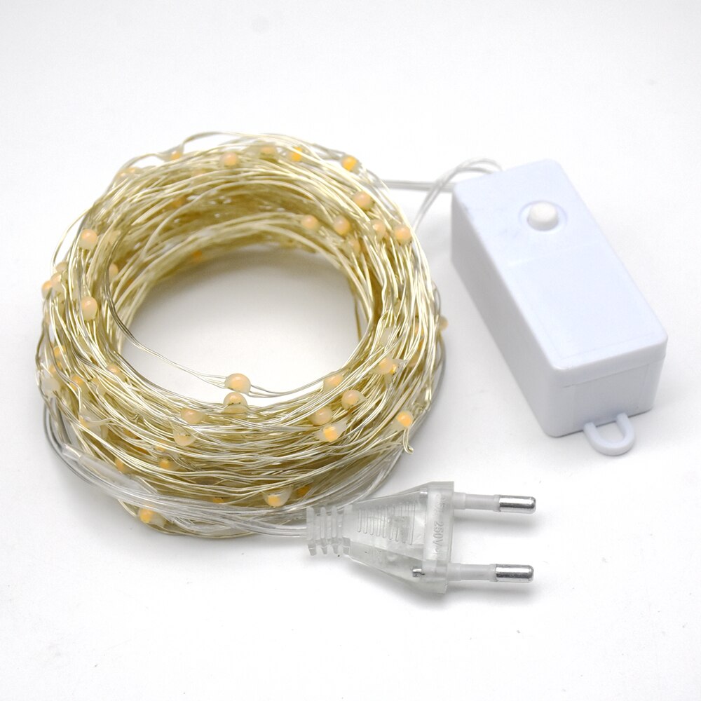 Decorative Lights 10m 20m 50m 2835SMD Ultra Bright LED String Light 220V Outdoor Garland for Chrismtas,Wedding ,Garden Decoratio