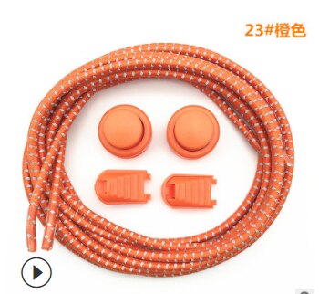 No Tie Shoelaces Elastic Laces Lock Kids Adults Trainers Running Triathlon Brand No-tie Shoelace Multi-color Option: 8