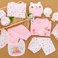 Leuke 18 Pcs Lente Pasgeboren Baby Comfortabele Mooie Kleding Set Katoenen Baby Ondergoed Kind Baby Cadeau Set Benodigdheden