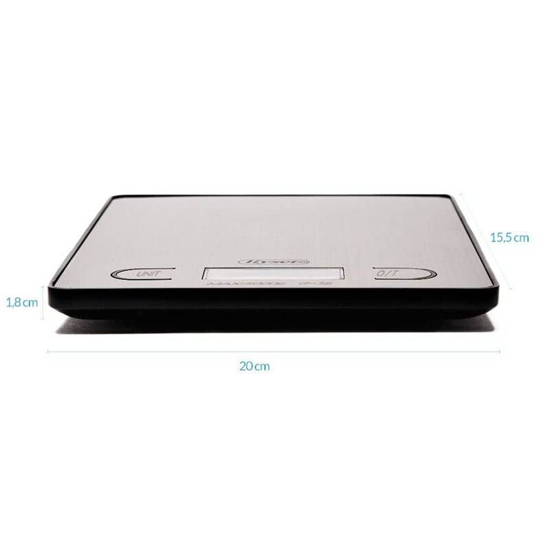 Báscula electrónica Digital para el hogar Liyset, báscula para comida, herramienta de medición, báscula electrónica Digital de 5KG con pantalla LCD