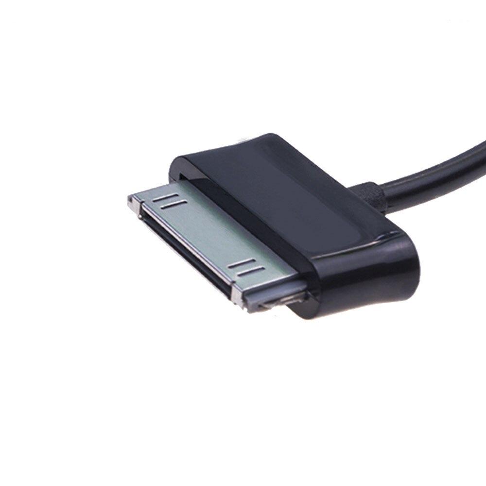 Substituição do Cabo USB Para Samsung Tab P1000 P1010 P3100 P5100 N8000 P6200 P6800 P7500 P7510 1 1m Cabo De Carregamento Preto Peça