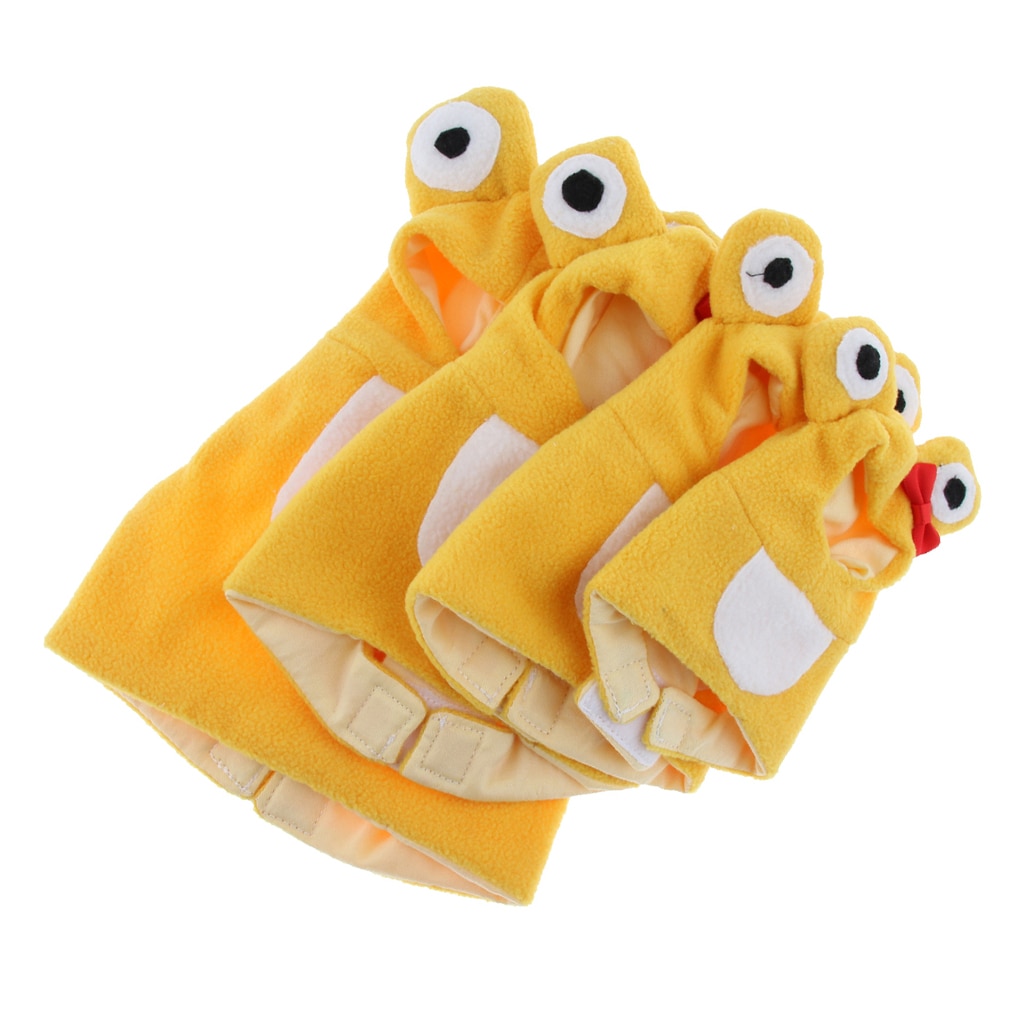 Bird Parrot Winter Coat Warm Hooded Clothes Apparel Party Costume
