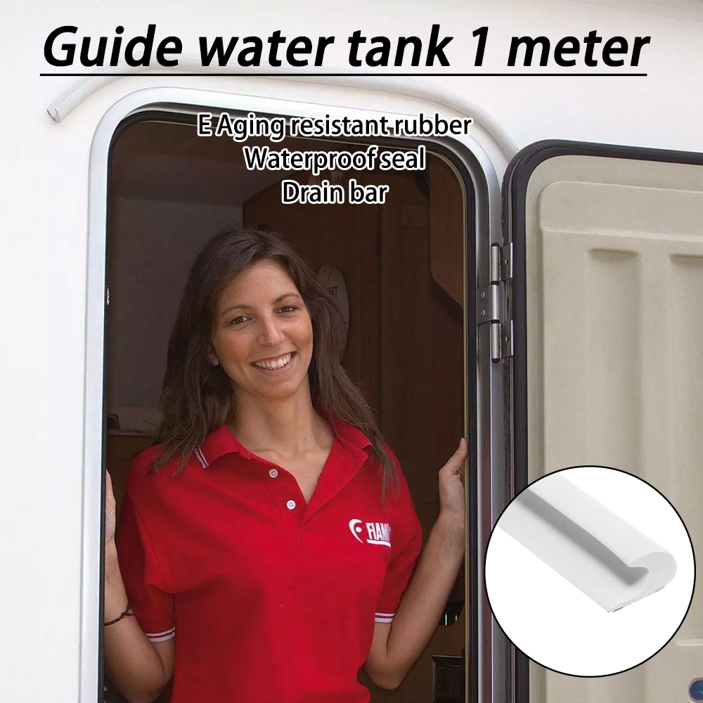 Camper Van Gutter Rain Guard Drip Stop 1 M For FIAMMA DRIPSTOP Replaceable Caravan Motorhome Parts Rv Camper Accessories