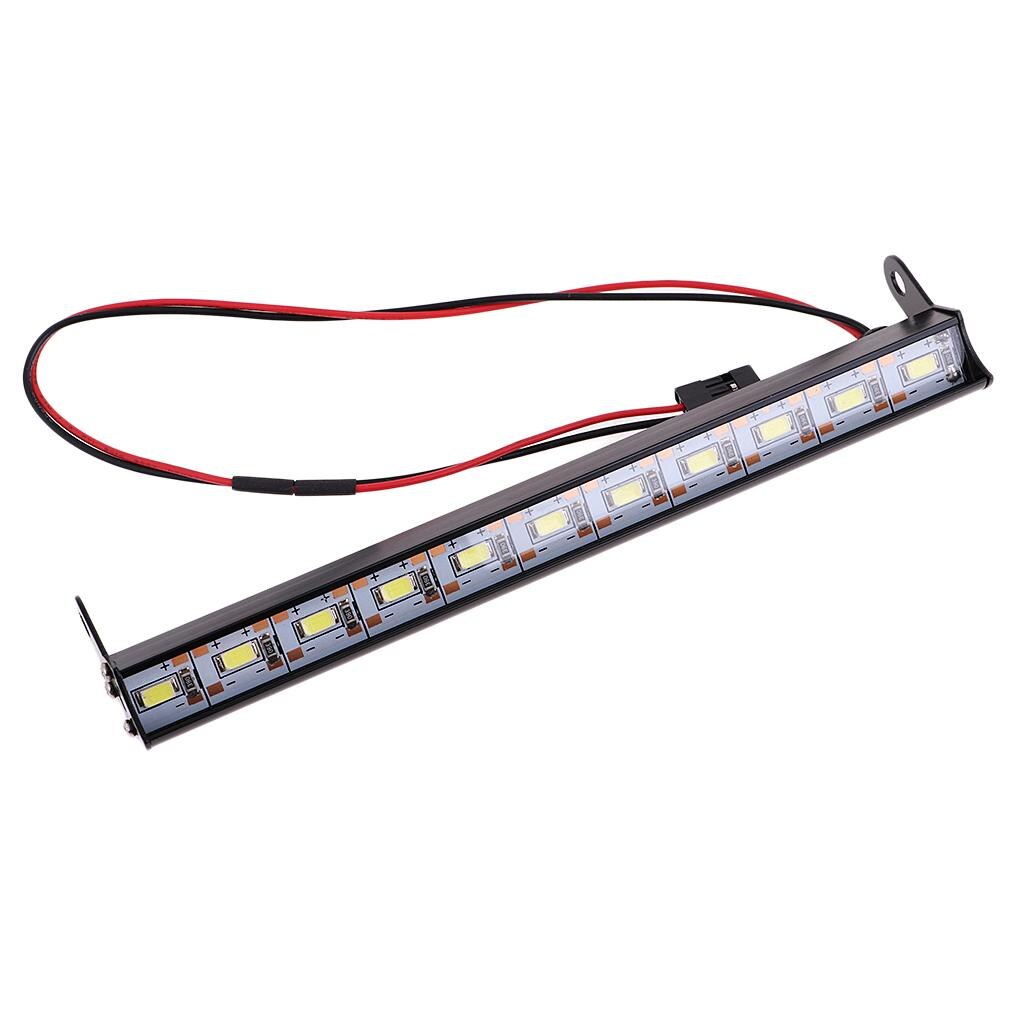 Wasserdichte, superhelle led-lichtleiste für scx 10 d90 rc crawler – diy-zubehör