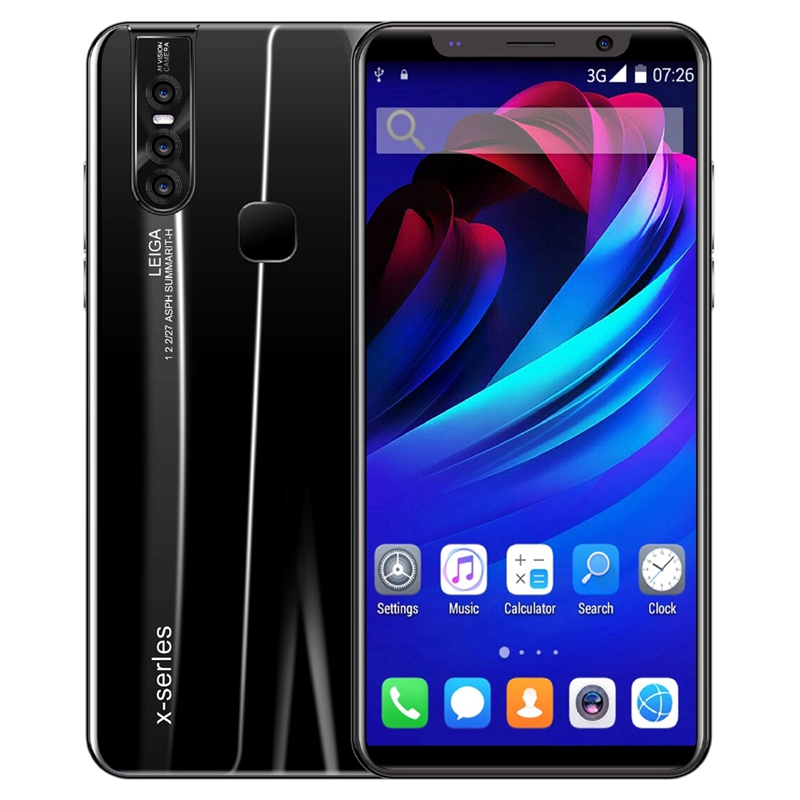 X27 Plus Smartphone 5.8 Inch MTK6572 Dual Core 512MB+4G RAM Dual Card Dual Standby Android 4.4 Smartphone EU Plug: YELLOW