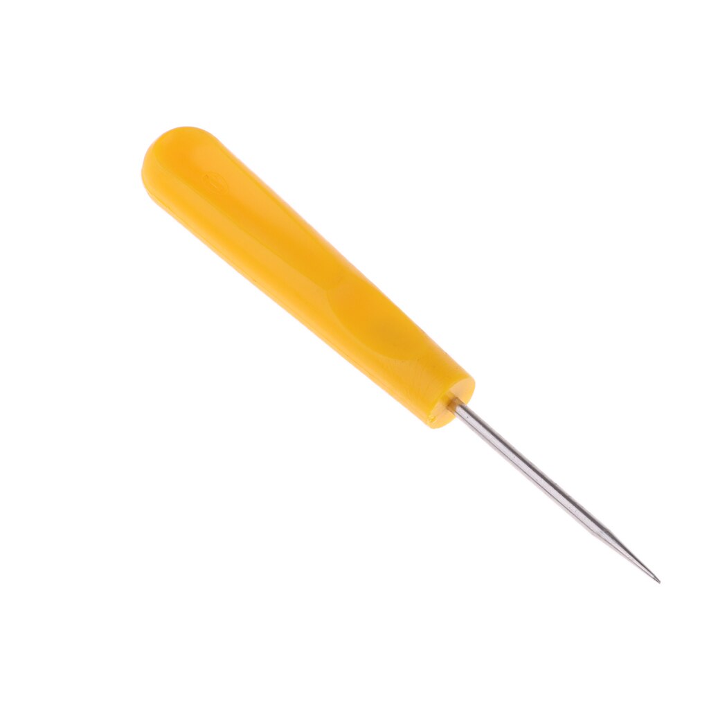 Badminton Tennis Racket Racket Voering Awls String Guide Tool Geel