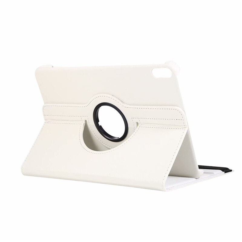 360 Degree Rotating for Huawei MatePad Mate Pad 10.4 Case BAH3-W09 BAH3-AL00 PU Leather Tablet Cover for Huawei Honor V6 Case: White / For MatePad 10.4
