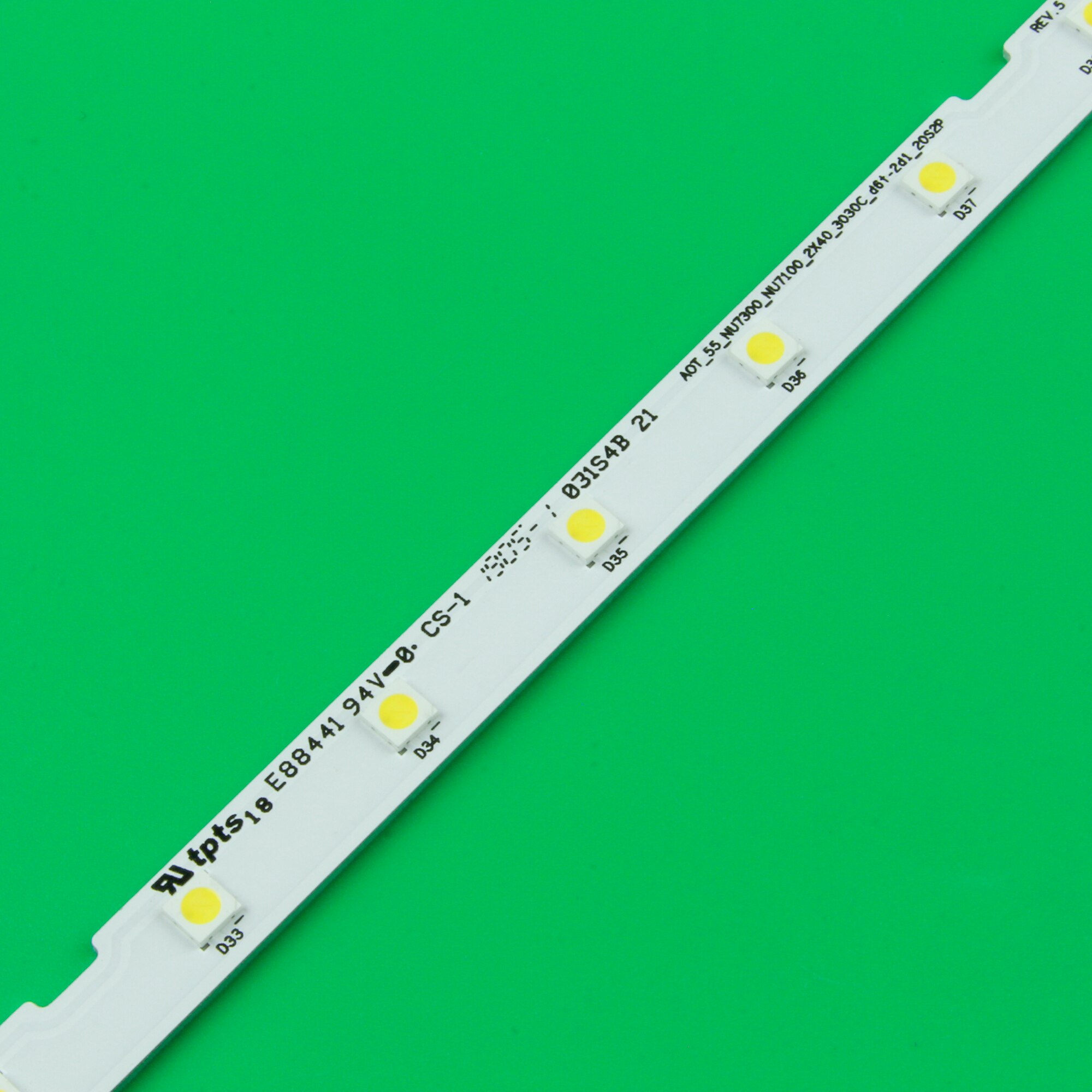 2 PCS 40LED LED Backlight strip for Samusng UE55NU6900 UN55NU7300F UE55NU7105 UE55NU7172 BN96-45913A STS550AU9 UN55NU720