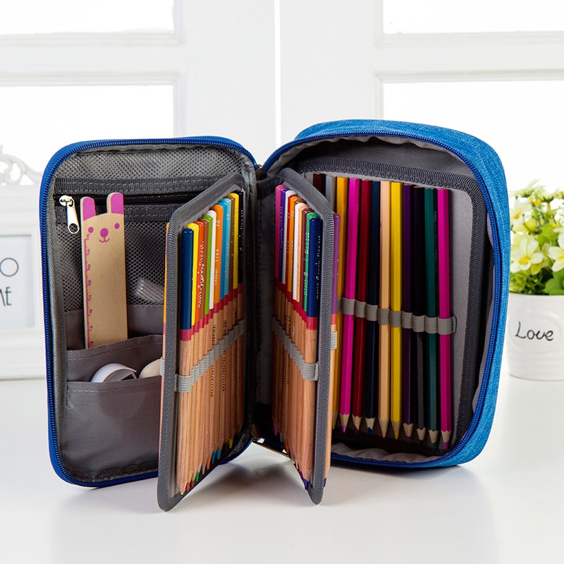 Eenvoudige Briefpapiertas, Kleine Polyester Etui, Gaasvak