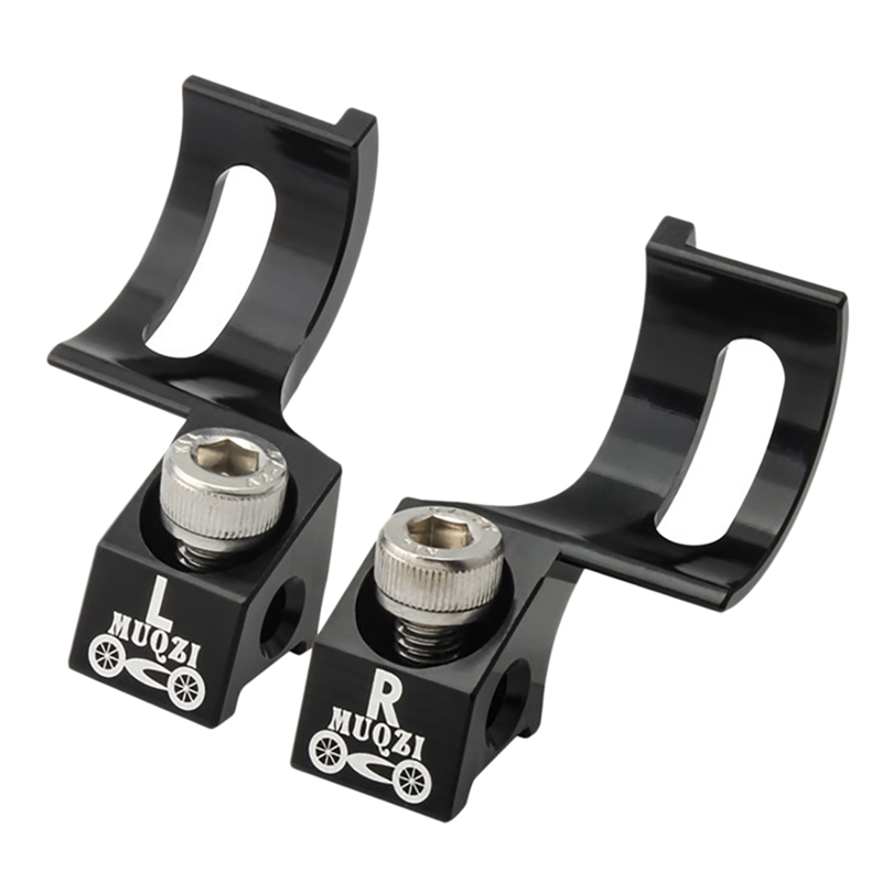 MUQZI Bike Shifter Trigger Adapter Brake Integrated For SHIMANO Brake SRAM Shifter 2 In 1 Connector XTR XT SLX: black