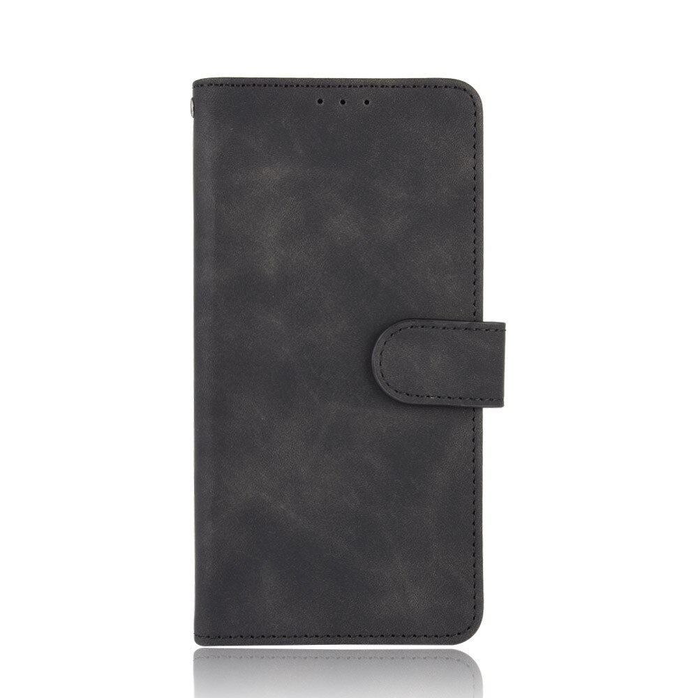 Voor Tcl 20E Case Luxe Flip Pu Leather Card Slots Wallet Stand Case Voor Tcl 20E 20 E TCL20E Telefoon tassen: black