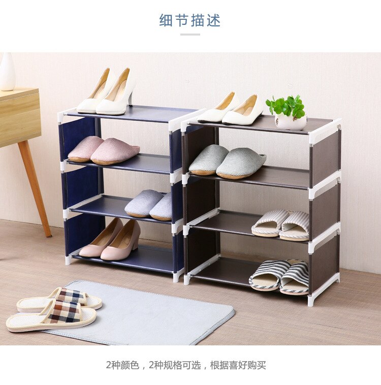 Schoenenrek Roestvrij Staal Slaapzaal Kleine Schoenenrek Multifunctionele Schoenenkast