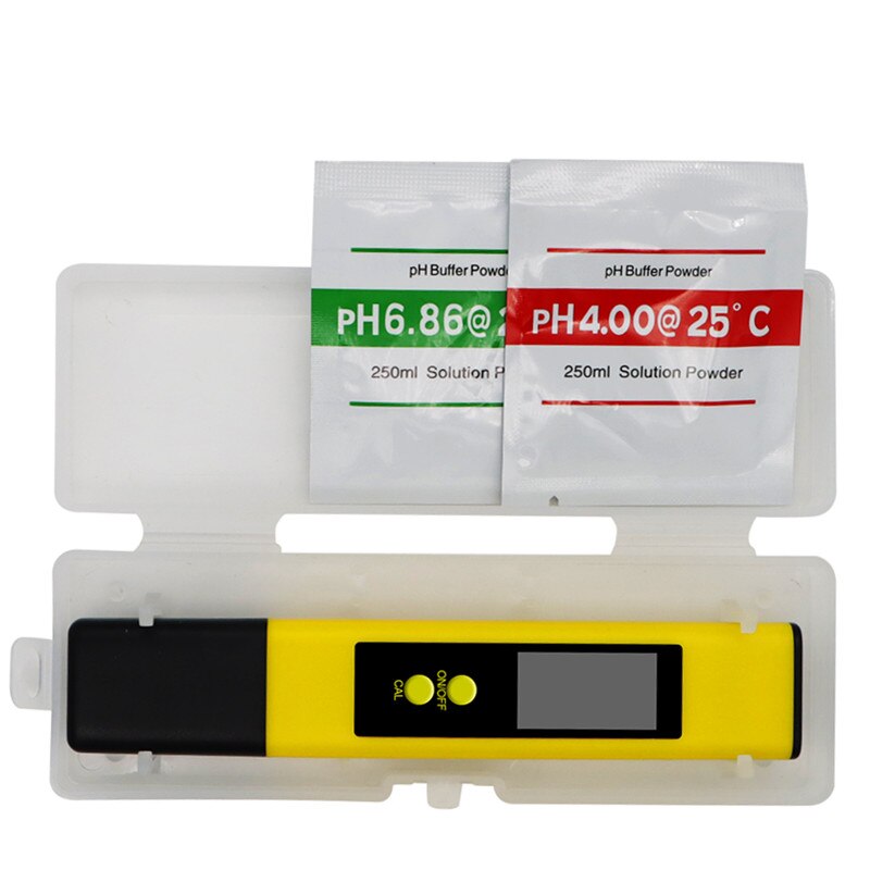 Digital PH Meter LCD PH Tester Accuracy 0.1 Automatic Calibration for Water Food Aquarium Pool Hydroponics Pocket Size 40% OFF: D