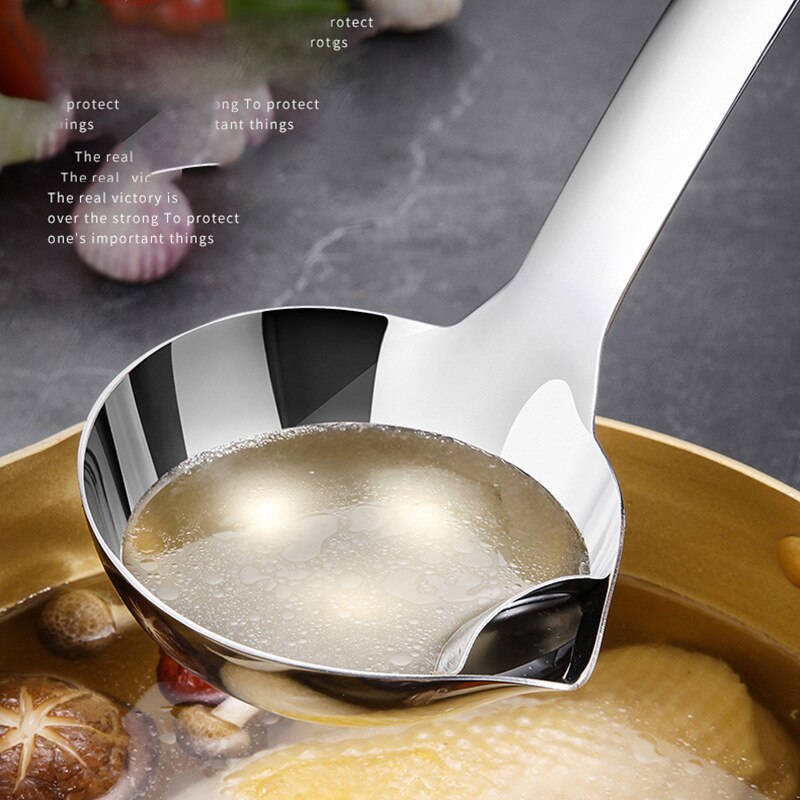 304 Edelstahl Fett Separator Haushalt Struppige Suppe Küche Abschäumer