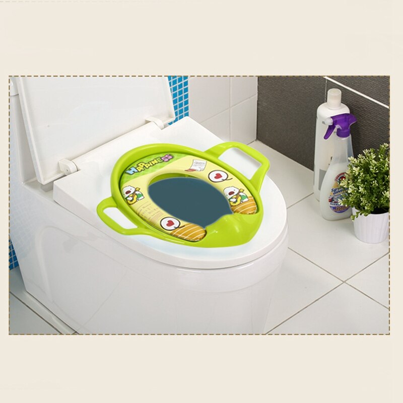 Baby pottetræning støttepude sæde til småbørn toiletsæde rejse potte blødt pudebetræk toilet trænings sæde pude