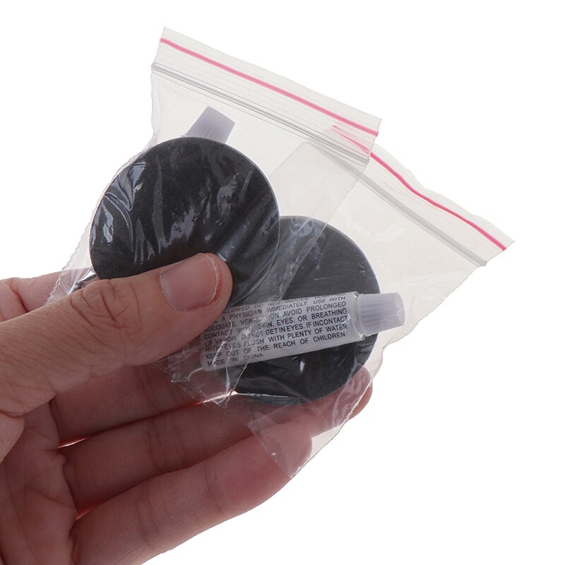 2 Set PVC Inflating Air Bed Boat Sofa Repair Perfect Seal 4Patches 2Glues Kit For Air Mattress Self-inflating Mat Repair