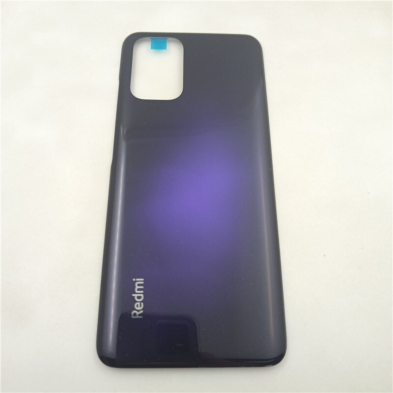 Original For Xiaomi Redmi Note 10 M2101K7AI M2101K7AG Battery Cover Back Door Rear Case For Redmi Note 10S Back Battery Cover: Purple