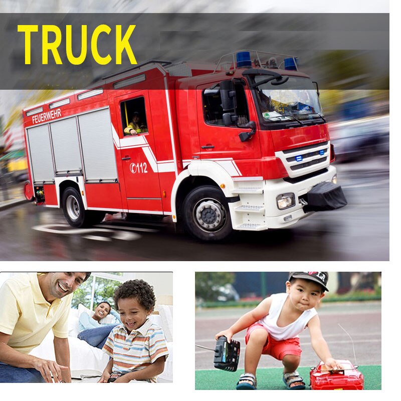 Electric Fire Truck Water Spray Fire Toy Car Sprinkler Music Water Fire Engines Educational Toys For Children