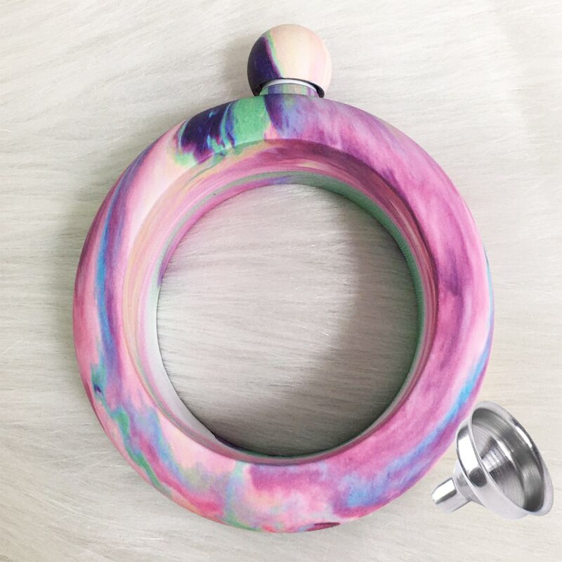 3.5 Oz Kruik Armband Heupfles Bangle Wijn Fles Rvs Whiskey Vodka Alcohol Drinkware Pocket Flagon