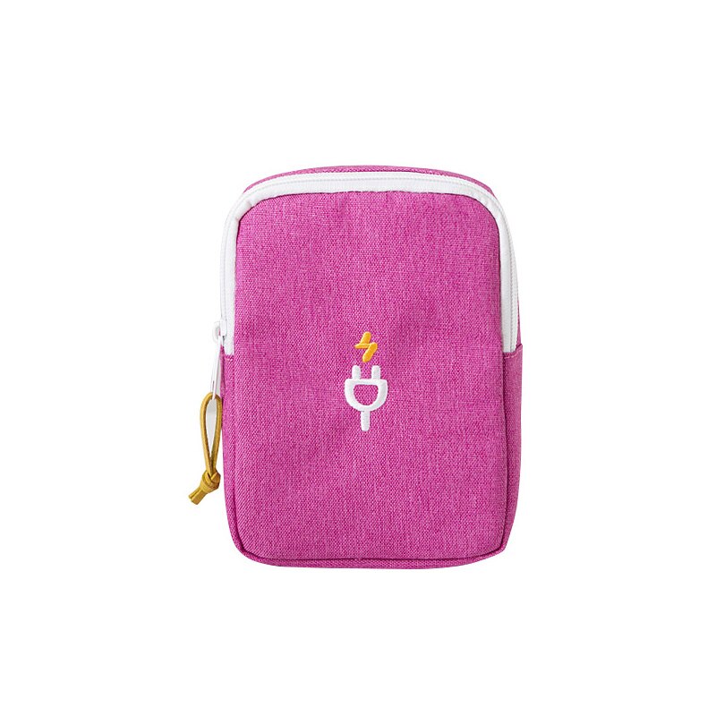Travel Accessories Storage Bag Multifunction Digital Pouch Case/ Makeup Smartphone Charger Headset Data Cable Finishing Package: rose
