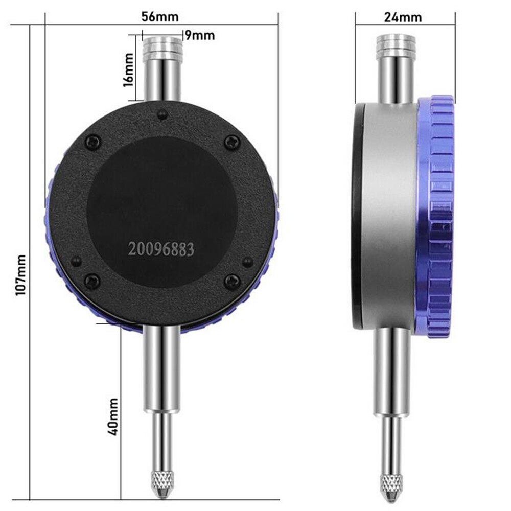 Mechanical Dial Indicators Gauge 0.01mm Accuracy 0-10mm Dial Indicator Measurement Instrument Precision Measure Tools With Box