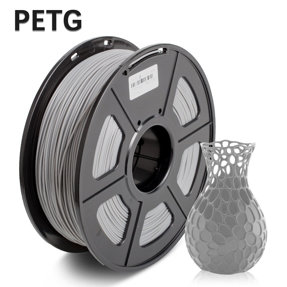 Enotepad PETG 1.75mm 1KG 2.2lb 3D imprimante Filament bobine support commande pour l'éducation bricolage, technologie Commerce: PETG-GY-1KG