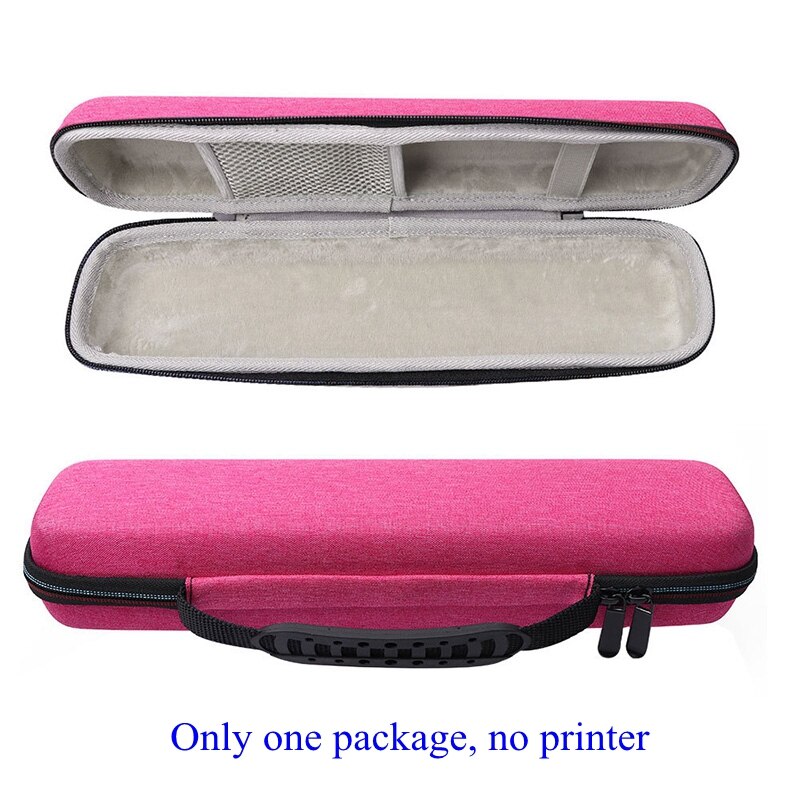 Storage bag for MT800 printer carrying case: rose Red