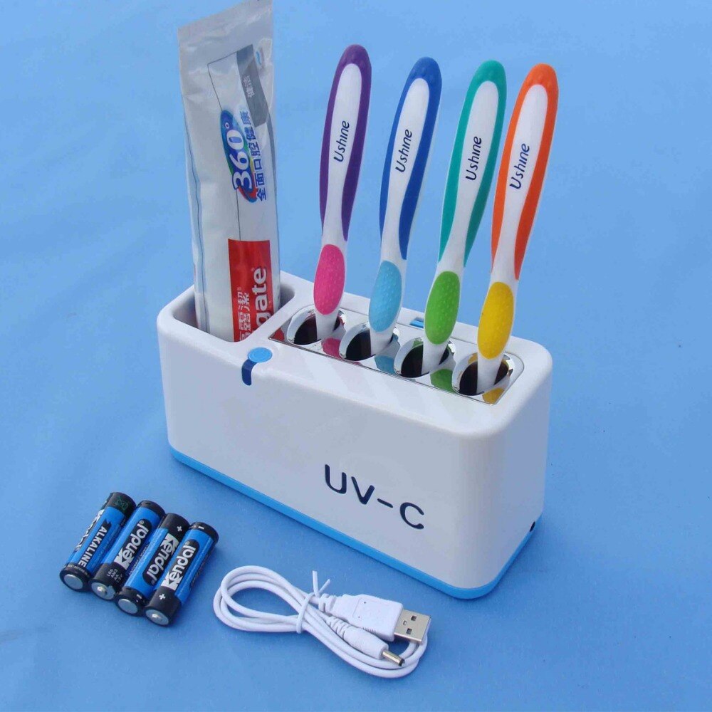 Home Toothbrush Sterilizing Case UV Family plastic toothbrush holder Toothbrush Sterilizing Case
