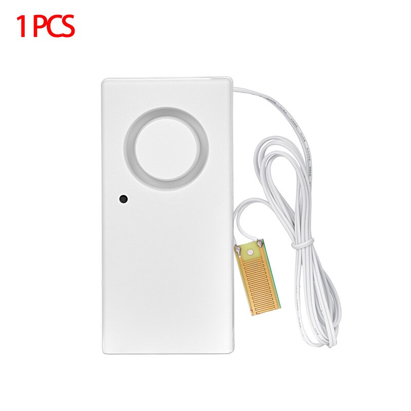 Smart Home Alarm Water Leakage Alarm Detector Independent Water Leak Sensor Detection Flood Alert Overflow Security Alarm System: 1pcs
