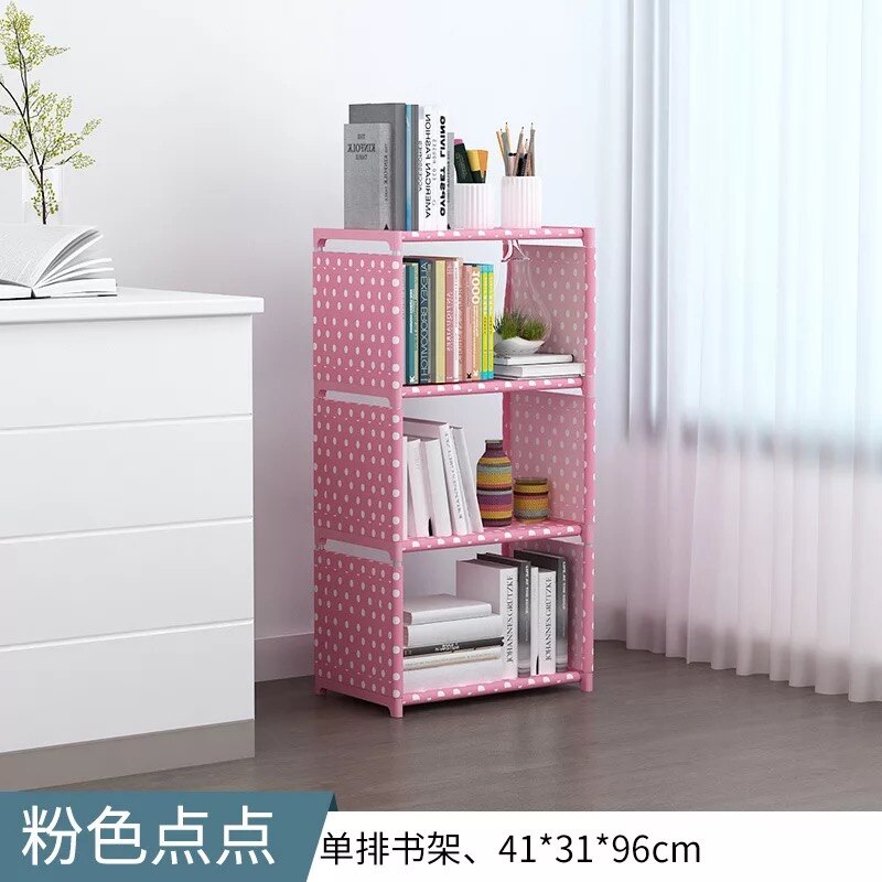 2/3/4 schicht Montiert Bücherregal Ecke Schrank Kleinigkeiten Buch Lagerung Organizer Einfach ziehen um Regal Bücherregal freundlicher Wohnkultur: 06