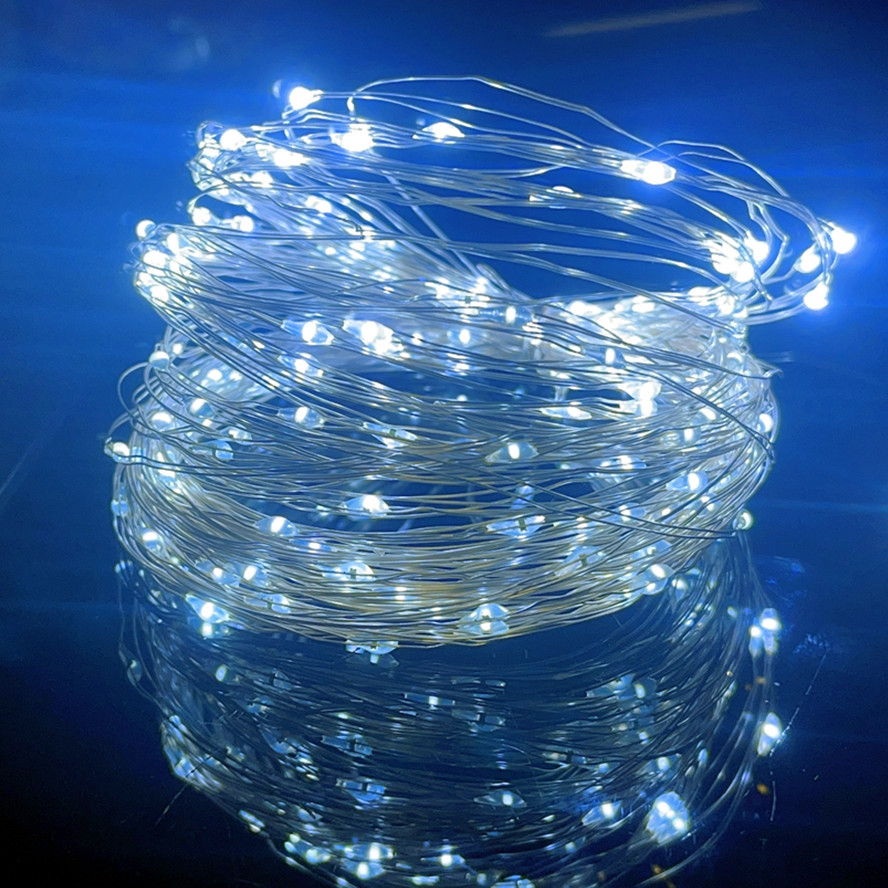 1M 2M 10M 20M 30M Kupferdraht LED Lichterketten Beleuchtung Fee Girlande für Weihnachtsbaum Hochzeit Party Dekoration: changeable / 0.5W