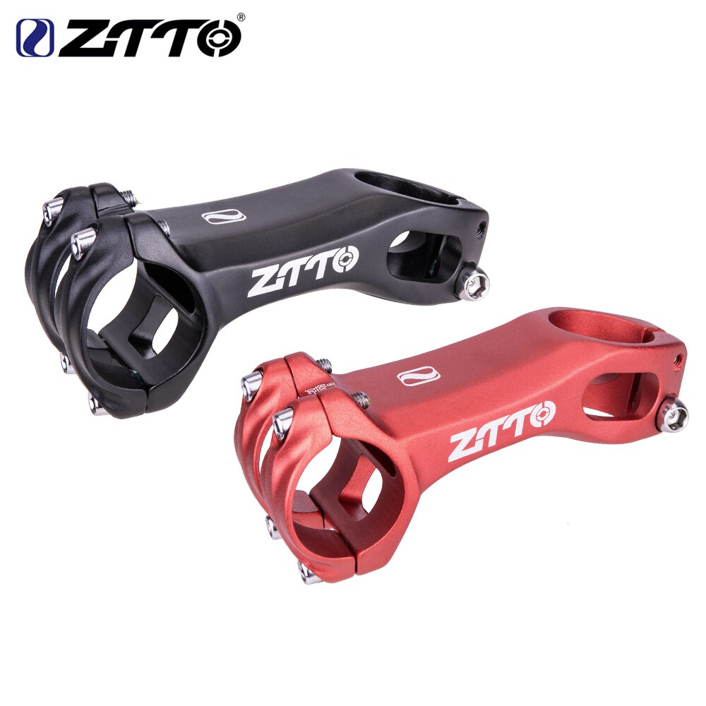 ZTTO Mountain Bike attacco manubrio angolo negativo 20 gradi 60/80mm attacco manubrio MTB Road Bike ghiaia aerodinamica attacco manubrio leggero ad alta resistenza