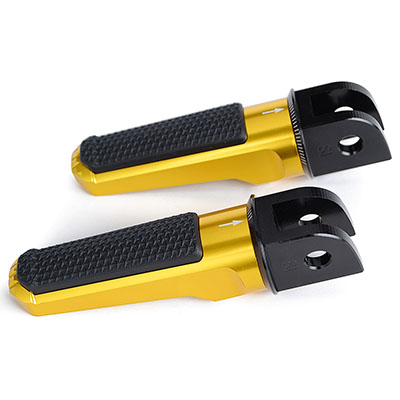 Piede Del motociclo di trasporto Pioli Anteriore Cavaliere Pedale per SUZUKI B-re DL250 V-STROM GSR 600 750 GSXR GSX-S 600 750 1000 SV650 SV650X: Oro