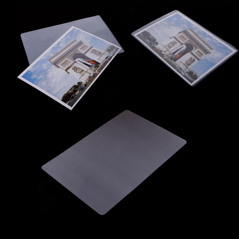 B-SKIN 100Pcs 4"x6" Laminate Film Thermal Laminating Pouch Glossy Protect Photo Paper