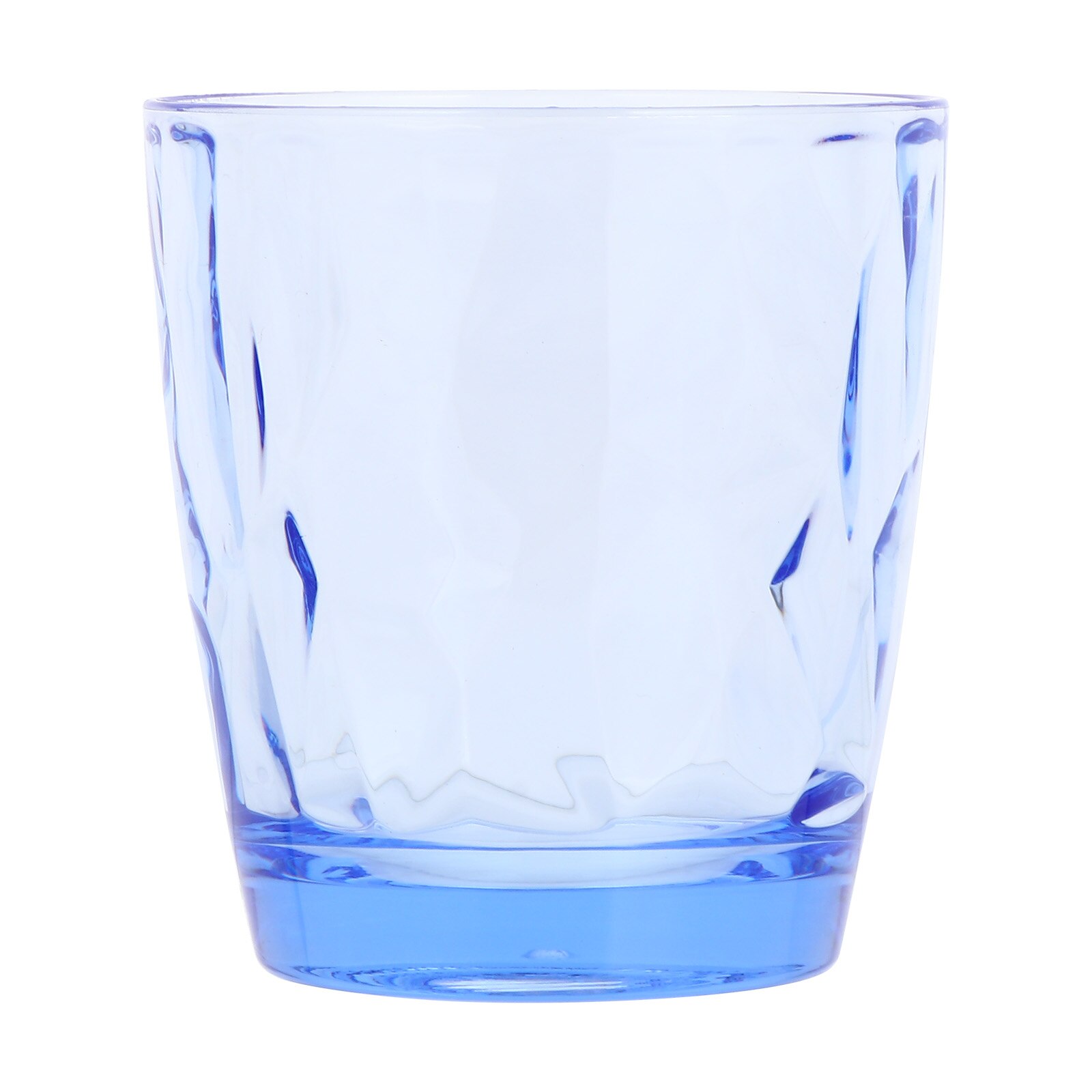1Pc Acrylic Cup Transparent Cup Shatter-resistant Water Grain Pattern Cup for Bar