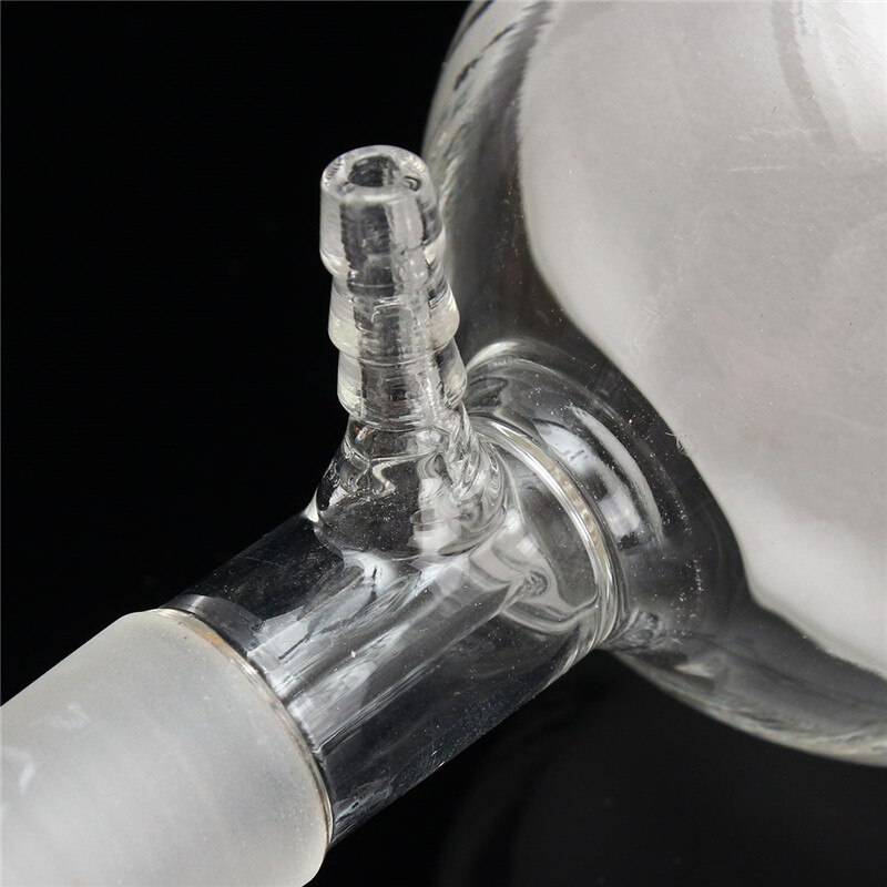 Kicute novo 350ml filtro funil buchner 24/40 conjunta buchner vidro funil laboratório produtos vidreiros química material escolar