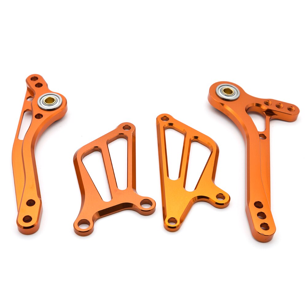 Voor Kawasaki ZX6R Zx 6R ZX-6R 2005 2006 Aluminium Motorcycle Achteren Geplaatste Voetsteun Footpeg Rem Versnellingspook Shifter Lever + Wing